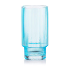 ARDESTO Long glasses set, 380ml, 2pcs, glass, blue (AR2638SBL)