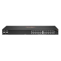 HPE Комутатор HPE Aruba 6100 24G 4SFP+ Switch, 24xGE, 4xGE, 4x10GE SFP Ports, LT Warranty (JL678A)