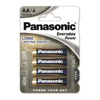 Panasonic Battery EVERYDAY POWER Alkaline AA blister, 4 pcs. (LR6REE/4BP)