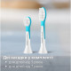 Philips Philips toothbrush electric Sonicare For Kids, 62th.fluct/min, nozzle-2, white, purple (HX6322/12)