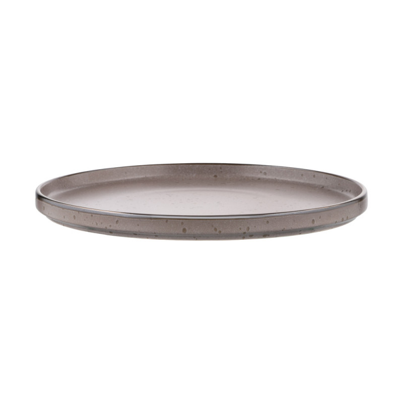 ARDESTO Dinner plate Fasano, 26cm, ceramic, gray-brown (AR0426GB)