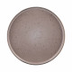 ARDESTO Dinner plate Fasano, 26cm, ceramic, gray-brown (AR0426GB)