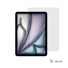 2E Захисне скло для iPad Air 11" (2024), 2.5D, прозорий (2E-IP-IPD-A11-LT2.5D-CL)