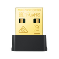 TP-Link Адаптер WiFi Archer T2UB nano AC600, USB, BT4.2 (ARCHER-T2UB-NANO)