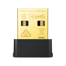 TP-Link Адаптер WiFi Archer T2UB nano AC600, USB, BT4.2 (ARCHER-T2UB-NANO)