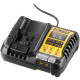 DeWALT Зарядний пристрій 10.8В/12В/18В/54В 4А 0.5кг (DCB1104)