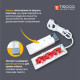 Сетевой удлинитель TECCO 3м 4 поста white (8681277841477)
