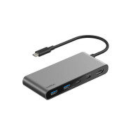 Belkin Хаб USB-C 7в1 Multiport Dock 100Вт (AVC023HQSGY)