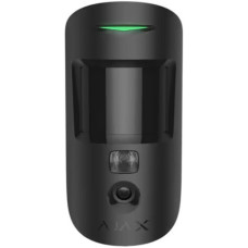 Ajax Беспроводной датчик движения с камерой, с улучшенной фотосъёмкой и фото по запросу, HDR MotionCam PhOD black, Jeweller, черный (000053985)