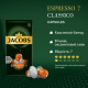 L`OR Jacobs  сoffe capsules Espresso Classico, arabica/robusta blend, 10pcs, Nespresso (8711000371176)