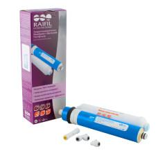 Ecosoft Комплект картриджів Raifil 4-5 (мембрана75gpd+постфільтр) (1812-75GAL)
