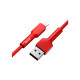 Дата кабель USB 2.0 AM to Lightning 1.0m red Baseus (CALGJ-09)