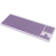 Клавиатура Canyon OnType 10 TKL Mechanical Silent Low-profile USB UA Violet (CNS-HKB10V)