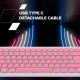 Клавиатура Canyon OnType 10 TKL Mechanical Silent Low-profile USB UA Violet (CNS-HKB10V)