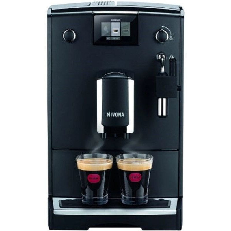 Nivona Coffee machine CafeRomatica, 2,2L, hand capuchino maker, auto recipe-5, black (NICR550)