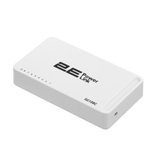 2E PowerLink SF108C 8xFE, Unmanaged desktop Switch, plastic case (2E-SG108C)
