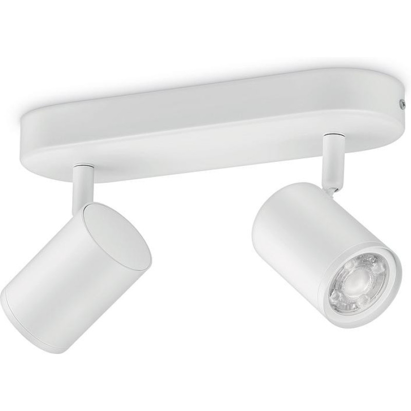 WiZ Surface-mounted spotlight smart IMAGEO Spots, 2х5W, 2200-6500K, RGB, Wi-Fi, white (929002658801)