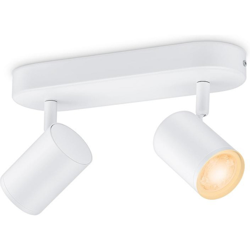 WiZ Surface-mounted spotlight smart IMAGEO Spots, 2х5W, 2200-6500K, RGB, Wi-Fi, white (929002658801)