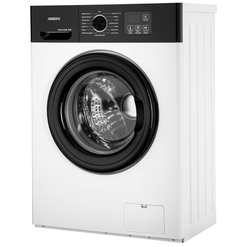 ARDESTO Пральна машина фронтальна, 6кг, 1200, А++, 45см, дисплей, білий (WMW-6100WB)
