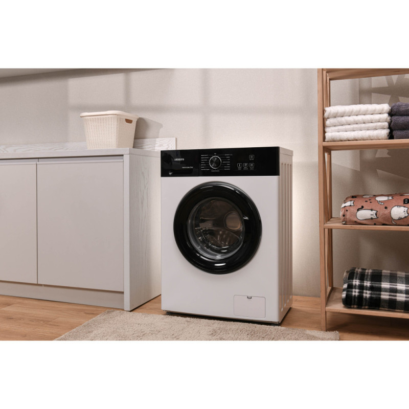 ARDESTO Пральна машина фронтальна, 6кг, 1200, А++, 45см, дисплей, білий (WMW-6100WB)