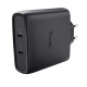 Trust Зарядний пристрій мережевий Maxo 100Вт, GaN, 2xUSB-C ,PD/PPS, чорний (25527_TRUST)
