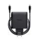 Trust Зарядний пристрій мережевий Maxo 100Вт, GaN, 2xUSB-C ,PD/PPS, чорний (25527_TRUST)