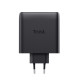 Trust Зарядний пристрій мережевий Maxo 100Вт, GaN, 2xUSB-C ,PD/PPS, чорний (25527_TRUST)