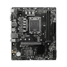 MSI Motherboard PRO H610M-E s1700 H610 2xDDR5 M.2 HDMI DSub mATX
