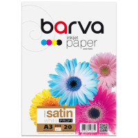 Фотобумага Barva А3 255г Profi satin 20ст (IP-BAR-P-V255-370)