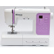 Minerva Швейная машина DecorMaster, компьютерная, 70Вт, 80 шв.оп., петля автомат, белый +фиолетовый (DECORMASTER)