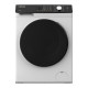 Hitachi WM front load, 8kg, 1400, A+++, 60cm, display, steam, invertor, black door, white (BD-802HVOW)
