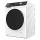 Hitachi WM front load, 8kg, 1400, A+++, 60cm, display, steam, invertor, black door, white (BD-802HVOW)