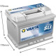 VARTA Dynamic SLI 12V 60Ah 540A R+ Battery (560409054)
