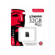 Карта памяти Kingston 32GB microSDHC class 10 UHS-I V30 A1 (SDCIT2/32GBSP)