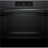 Bosch Духова шафа Bosch електрична, 76л, A, дисплей, конвекція, телескопічні направляючі (2 рівні), чорний (HJG852YT0T)