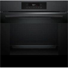 Bosch Духова шафа Bosch електрична, 76л, A, дисплей, конвекція, телескопічні направляючі (2 рівні), чорний (HJG852YT0T)