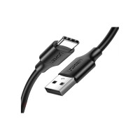 Дата кабель USB 2.0 AM to USB-C 0.25m 3A US287 black Ugreen (60114)