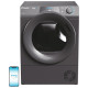 Candy Dryer heat pump, 7kg, A++, 48,6cm, display, Wi-Fi, silver (RP4H7A2TRER-S)