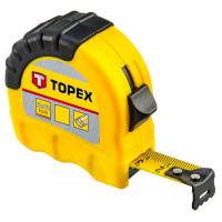 Topex Tape measure, steel tape, two-component body, 25mm x 10m (27C310)