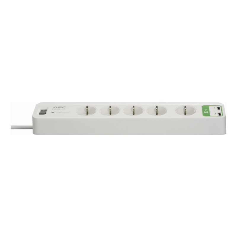 APC Essential SurgeArrest 5 outlets + 2 USB (PM5U-RS)