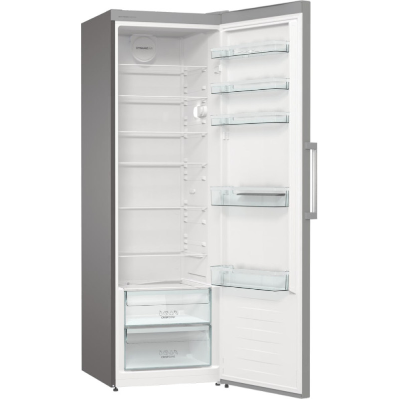 Gorenje Холодильна камера, 185x60х66, 398л, А+, електронне упр, зона св-ті, сірий (R619FES5)