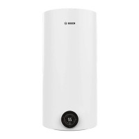 Bosch Водонагрівач електр. круглий Tronic 4000T, 100л, 2кВт, сухий тен, вертикальний монтаж, електр. кер-ння, B, білий (7736507578)