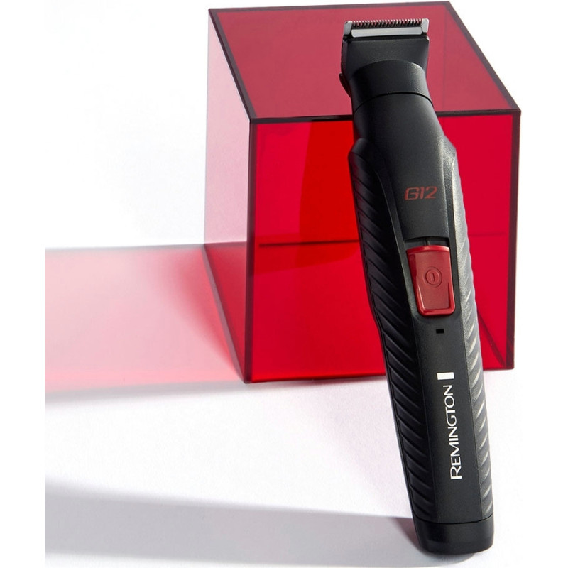 Remington Набір для стрижки Graphite, для голови, вусів, бороди,носа і тіла, акум., насадок-6, чорний (PG2120)