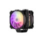 2E Gaming Процессорный кулер Air Cool AC120D6-ARGB LGA1851, 1700, 1366, 1200, 115x, AM5, AM4, AM3, AM3+, AM2, AM2+, FM2, FM1 4pin PWM, 3pin +5VARGB TDP 200W (2E-AC120D6-ARGB)