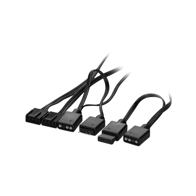 2E Gaming Процессорный кулер Air Cool AC120D6-ARGB LGA1851, 1700, 1366, 1200, 115x, AM5, AM4, AM3, AM3+, AM2, AM2+, FM2, FM1 4pin PWM, 3pin +5VARGB TDP 200W (2E-AC120D6-ARGB)