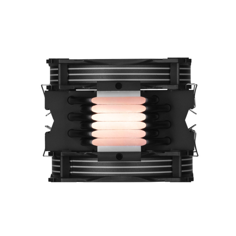 2E Gaming Процессорный кулер Air Cool AC120D6-ARGB LGA1851, 1700, 1366, 1200, 115x, AM5, AM4, AM3, AM3+, AM2, AM2+, FM2, FM1 4pin PWM, 3pin +5VARGB TDP 200W (2E-AC120D6-ARGB)
