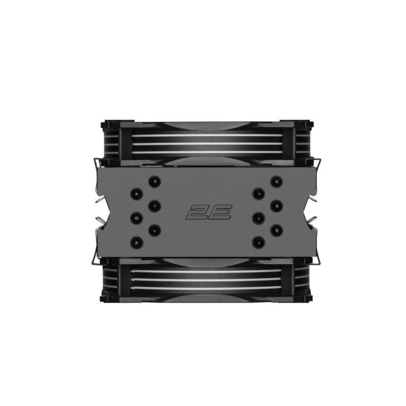 2E Gaming Процессорный кулер Air Cool AC120D6-ARGB LGA1851, 1700, 1366, 1200, 115x, AM5, AM4, AM3, AM3+, AM2, AM2+, FM2, FM1 4pin PWM, 3pin +5VARGB TDP 200W (2E-AC120D6-ARGB)