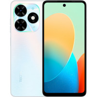 TECNO Смартфон Spark Go 2024 (BG6) 6.56" 4/128ГБ, 2SIM, 5000мА·ч, Mystery White (4894947010569)