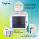 Digitus Шафа DIGITUS 19 , 9U, Wall Mounting Dynamic-N, 600x450 мм, 60кг максимально, розібрана, сіра (DN-37104)