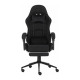 Кресло игровое GT Racer X-2324 Black Suede (X-2324 Fabric Black Suede)